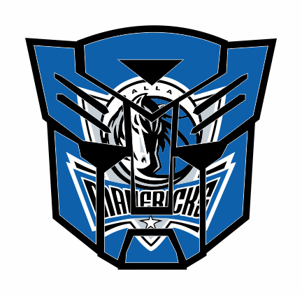 Autobots Dallas Mavericks logo iron on paper